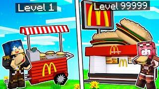 MC DONALDS DA 1€ VS MC DONALDS DA 1.000.000€! - MINECRAFT