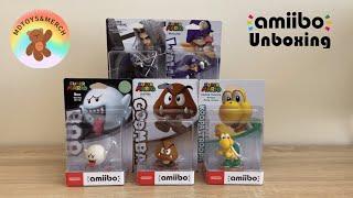 Unboxing 5 Super Smash Bros and Super Mario Nintendo Amiibo!