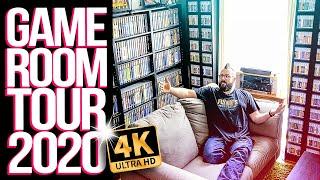 GAME ROOM TOUR 2020 | 1500 Retro & Modern Games in 4K | NES Commando