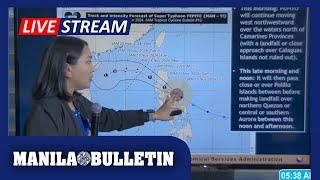 FULL: PAGASA press conference on Super Typhoon #PepitoPH (5AM, Nov.17)