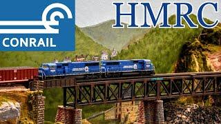 MASSIVE HO Train Display/Layout- Hudson Model Railroad Club 2023 / Conrail Day