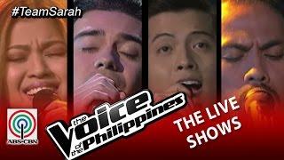 The Voice of the Philippines: Team Sarah Top 4 (Season 2)