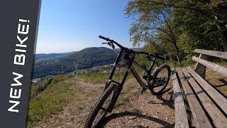 Erste Fahrt mit meinem Canyon Sender!