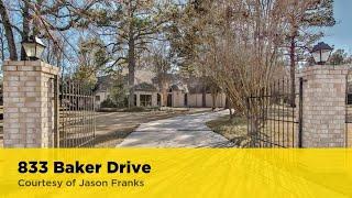 833 Baker Drive Tomball, Texas 77375 | Jason Franks | Search Homes for Sale