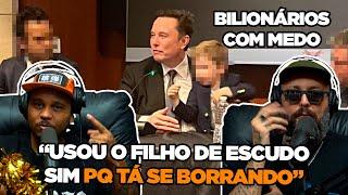 ELON MUSK USOU FILHO COMO ESCUDO HUMANO POR MEDO DO ASSASSINO DE BILIONÁRIOS?