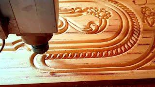 Most Amazing CNC Router Wooden Bed Carving | Modern Furniture Wood Design | CNC Woodworking