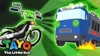 The Zombie Motorcycle has cursed the Rescue Truck! | RESCUE TAYO | Movie for Kids | Tayo Songs