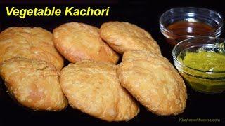 Vegetable Kachori Recipe - Khasta Layered Kachori recipe - Special Ramadan Recipe