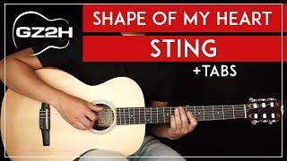 Shape Of My Heart Guitar Tutorial Sting Guitar Lesson |Fingerpicking|