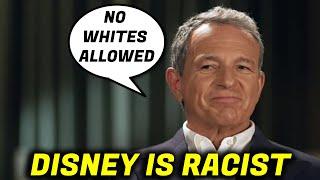 "No White Men Allowed" Disney EXPOSED Racist Discrimination Against White People!