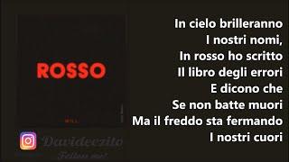 Will - Rosso (audio lyrics)