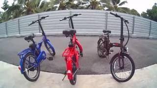 Bike-Fashion (Red/Blue/Gold) StonBike Electric Bike Review 电动脚车