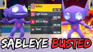 Sableye BUSTED! Pokemon VGC 2024 Scarlet and Violet Competitive Regulation G Wifi Battle