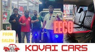 EECO FROM SALEM | MOVABLE SEATS WITH AUDIO SYSTEM | FULL WORK DONE #kcs #kovaicars #eeco