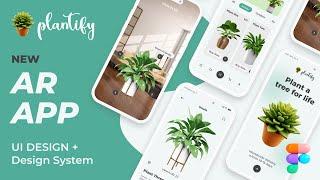 Designing a Plant AR App UI in Figma: A Step-by-Step Tutorial