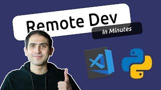 How to set up a remote dev environment for algo-trading with Python in VSCode