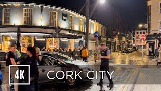 Cork City on a Full Moon night | 4K HDR & 3D audio | Ireland 2023