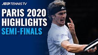 Medvedev Rolls; Zverev Stops Nadal | Paris 2020 Semi-Final Highlights