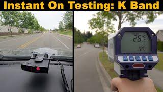 Instant On Testing: 13 Radar Detectors vs. K Band