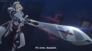 Fate/Apocrypha-Mordred vs Jack the ripper