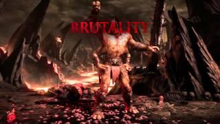 Mortal Kombat X 2° Brutality com Goro