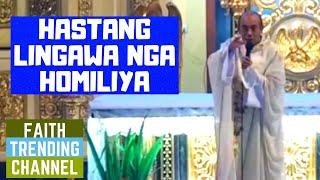 HASTANG LINGAWA NGA HOMILIYA: IHATAG BISAG SAKIT (FIESTA SENYOR 2023 HOMILY)