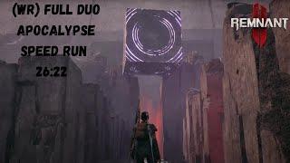 Remnant 2 Apocalypse Duo Speedrun (WR) 26:22.80