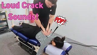 ASMR doctor. Satisfying ASMR spinal crack. Asmr chiropractic adjustment crack! Compilation!