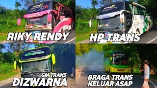 BUS TELOLET GM TRANS DIZWARNA, RIKY RENDY, HP TRANS, ACT GAZENDRA, BRAGA TRANS KELUAR ASAP