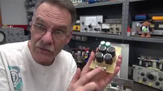 How to Replace filter capacitors Dynaco PAS 3 Tube type Preamp amplifier D-lab Electronics