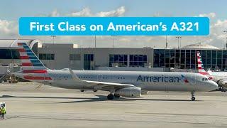 TRIP REPORT | American Airlines (First Class) | San Antonio to Los Angeles | Airbus A321