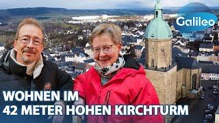 WOHNEN in 42 Metern HÖHE: So leben die Melzers im Glockenturm!