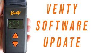 Venty Software Update Coming to FIX ERROR 04