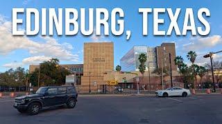 Edinburg, Texas sunset drive! Drive with me in a Texas border town!