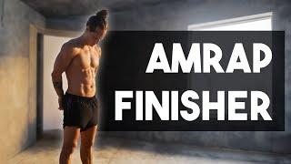 30min Bodyweight Workout with AMRAP Finisher
