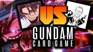 Our FIRST Gundam Card Game Gameplay Battle! ft ggDoA