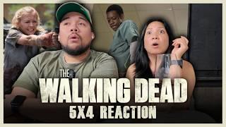 Watch My Wife Dive into *THE WALKING DEAD* for the First Time! | 5x4 Reaction | Slabtown