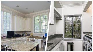 75 White Limestone Floor Laundry Room Design Ideas You'll Love 