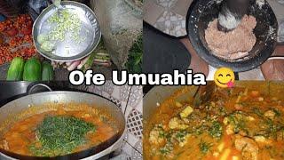 How To Cook Ofe Umuahia| Ofe Achara| The Most Delicious Soup In Igboland 