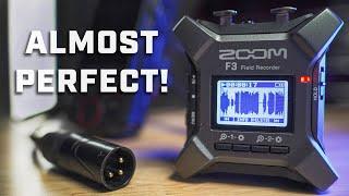 Zoom F3 Recorder | Detailed Review (32-bit float)