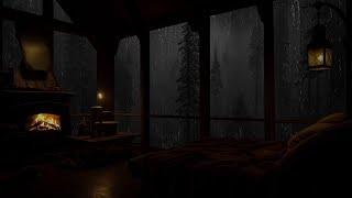 Fireplace and Rain in the Forest: Natural Sounds for a Peaceful Sleep in the Attic 