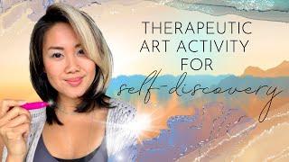 Therapeutic Art Activity for Self Discovery