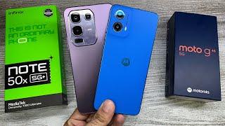 Infinix Note 50x 5g vs Moto G45 5g - Best Konsa ? | Gaming Processor  | Best Camera 