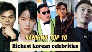 Richest Korean Celebrities And Their Net Worth (2024) Update_ JYP || Kim Jaejoong || PSY