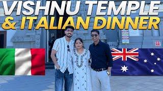 MERA RISHTA PAKKA HOGYA | Melbourne's HIDDEN Vishnu Temple! | Vlog #267