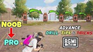 TOP 7 ADVANCED TRAINING DRILLS IMPROVE Your AIM & Reflexes | Tips & Tricks in BGMI/PUBG MOBILE