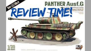 Das Werk Panther Ausf. G Super Blitz Scale Model Kit Review   #scalemodel #tamiya #ww2