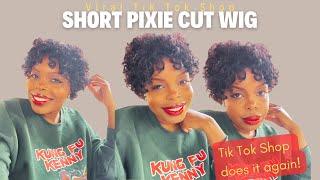 Transform Your Look: Short Pixie Cut Wig from Tik Tok Shop