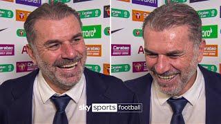 "Are you not entertained?"  | Postecoglou's brilliant post-match reaction after Carabao Cup win