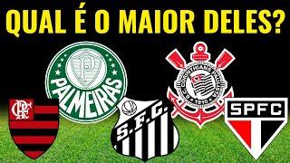 Os 5 Maiores Clubes do Futebol Brasileiro